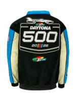 Daytona 500 NASCAR Black Cotton Twill Jacket