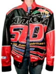 John Travolta Daytona 500 Racing Leather Jacket