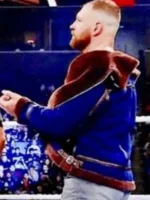 Dean Ambrose WWE Shearling Leather Jacket