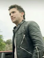 Jaime Lorente Money Heist Season 4 Black Leather Jacket