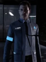 Detroit Become Human RK800 Connor Black Trench Coat