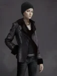 Detroit Become Human Kara Black Leather Jacket