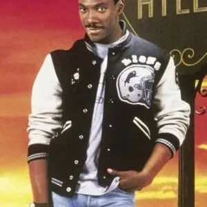 Beverly Hills Cop Detroit Lions Varsity Jacket