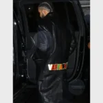 Drake Vaffanculo Black Leather Coat - Image 2