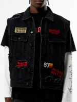 Stranger Things Dungeon Master Denim Vest