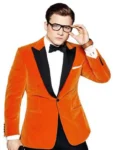 Taron Egerton Kingsman Golden Circle Black Tuxedo