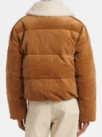 A Merry Little Ex-Mas Emily Hall Corduroy Puffer Jacket