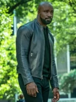 Evil TV Series Mike Colter Black Leather Jacket