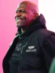 F1 Las Vegas Terry Crews Cadillac Black Puffer Vest