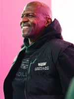 F1 Las Vegas Terry Crews Cadillac Black Puffer Vest