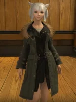 Final Fantasy XIV Rebel Shearling Leather Coat