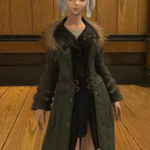 Final Fantasy XIV Rebel Shearling Leather Coat