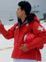 Robbie Simpson Red Ski Patrol Jacket Finding Mr. Christmas S02 2025