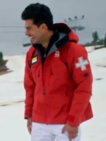 Robbie Simpson Red Ski Patrol Jacket Finding Mr. Christmas S02