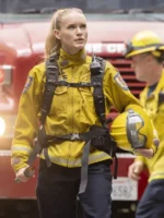 Fire Country Yellow Firefighter Jacket Leven Rambin