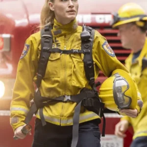 Fire Country Yellow Firefighter Jacket Leven Rambin