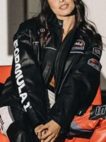 Formula 1 Las Vegas Grand Prix Black Leather Jacket