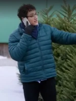 Francesco Filice Green Puffer Jacket 2025 Movie