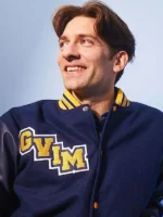 Going Varsity in Mariachi Blue Varsity Jacket