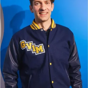 Going Varsity in Mariachi Blue Varsity Jacket