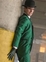 Cory Michael Smith Gotham The Riddler Green Blazer Jacket