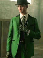 Cory Michael Smith Gotham The Riddler Green Blazer Jacket