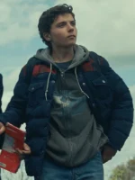 Greenland 2 Migration Roman Griffin Davis Blue Jacket - Image 3