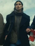 Greenland 2 Migration Morena Baccarin Black Peacoat