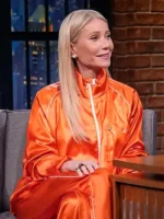 Gwyneth Paltrow Marty Supreme Orange Track Jacket