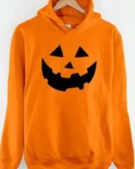 Orange Pumpkin Halloween Hoodie