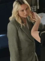 Sleepwalker 2026 Hayden Panettiere Green Wool Coat
