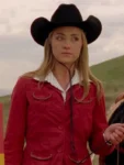 Amber Marshall Heartland Amy Fleming Red Jacket
