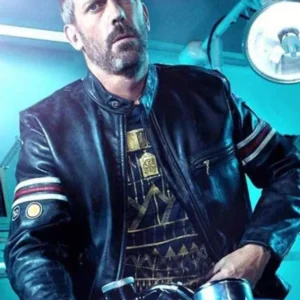 Hugh Laurie House M.D RTAI Sports Leather Jacket