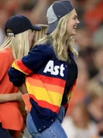 Kate Upton Houston Astros Blue Jacket