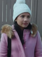 Jackie Howard Pink Parka Coat My Life with the Walter Boys