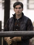 Wes Bentley Yellowstone Black Parachute Vest