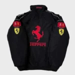 Jared Leto Vintage Ferrari F1 Racing Jacket - Image 7