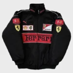Jared Leto Vintage Ferrari F1 Racing Jacket