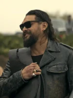 The Wrecking Crew 2026 Jason Momoa Biker Leather Jacket