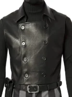 Jayson Fitch Spider-Man Black Leather Vest