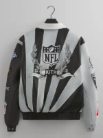 Kith x Jeff Hamilton Raiders Leather Varsity Jacket - Image 2