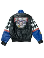 NASCAR 50th Anniversary Racing Leather Jacket