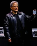 Nvidia CEO Jensen Huang Leather Jacket