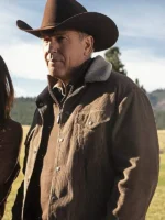 Kevin Costner Yellowstone John Dutton Corduroy Jacket