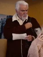 John O’Hurley Red Corduroy Jacket All is Merry Bright - Image 3