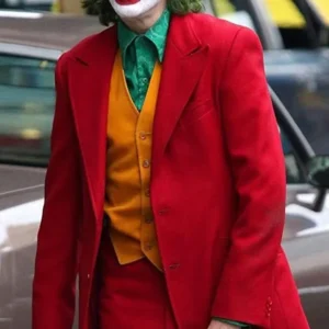 Joaquin Phoenix Joker Arthur Fleck Purple Tuxedo