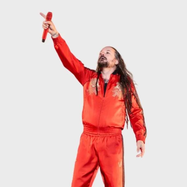 Jonathan-Davis-Korn-Red-Tracksuit-For-Sale-600x600 Jonathan Davis Red Korn X Adidas Tracksuit - Image 1