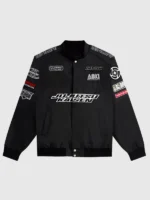 Jujutsu Kaisen Black Race Track Jacket Unisex