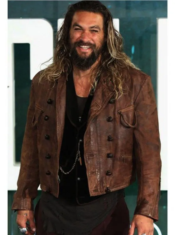 Aquaman Justice League Premium Leather Jacket Aquaman Justice League Premium Leather Jacket