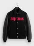 KITH x The Sopranos Black Varsity Jacket